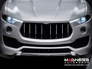 Maserati Levante S Sport Utility Front Car Splitters - Carbon Fiber 